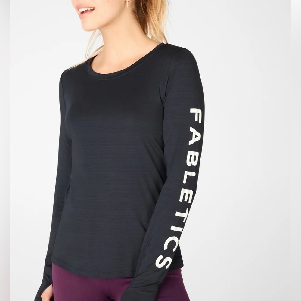 Fabletics Eco-Conscious Graphic Long-sleeved  Tee